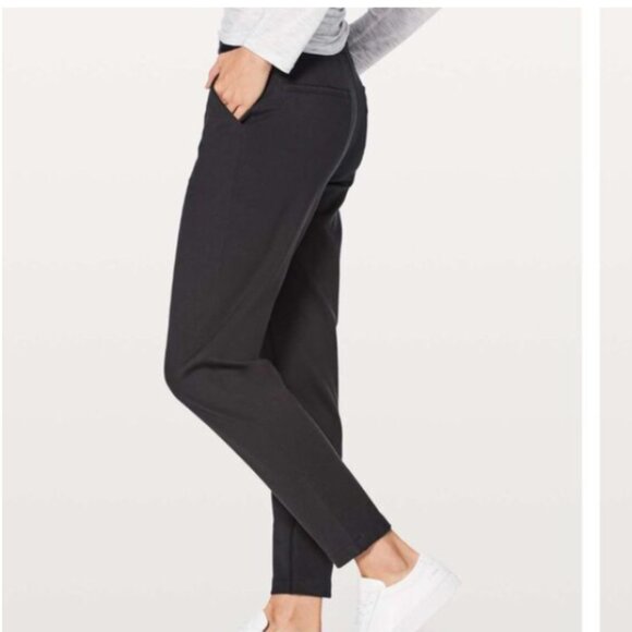 lululemon athletica Pants - Lululemon City Trek Trouser II *28" Black Size 6